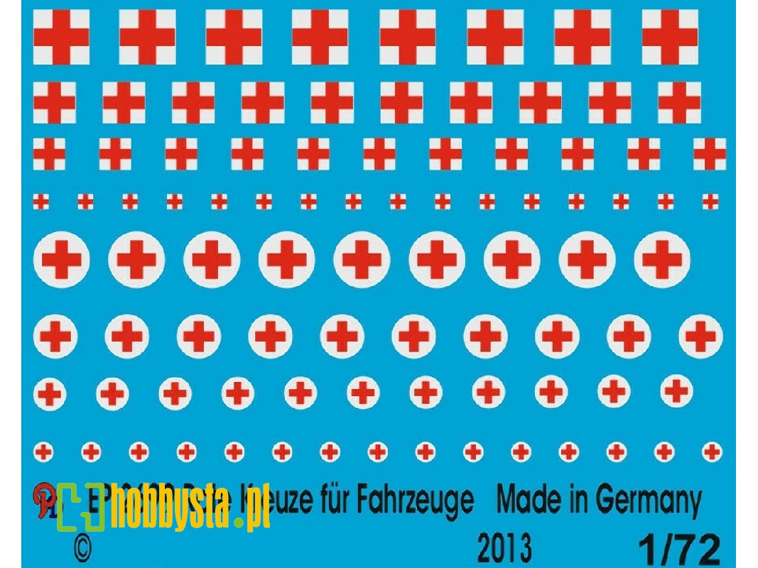 Red Crosses For Vehicles - zdjęcie 1