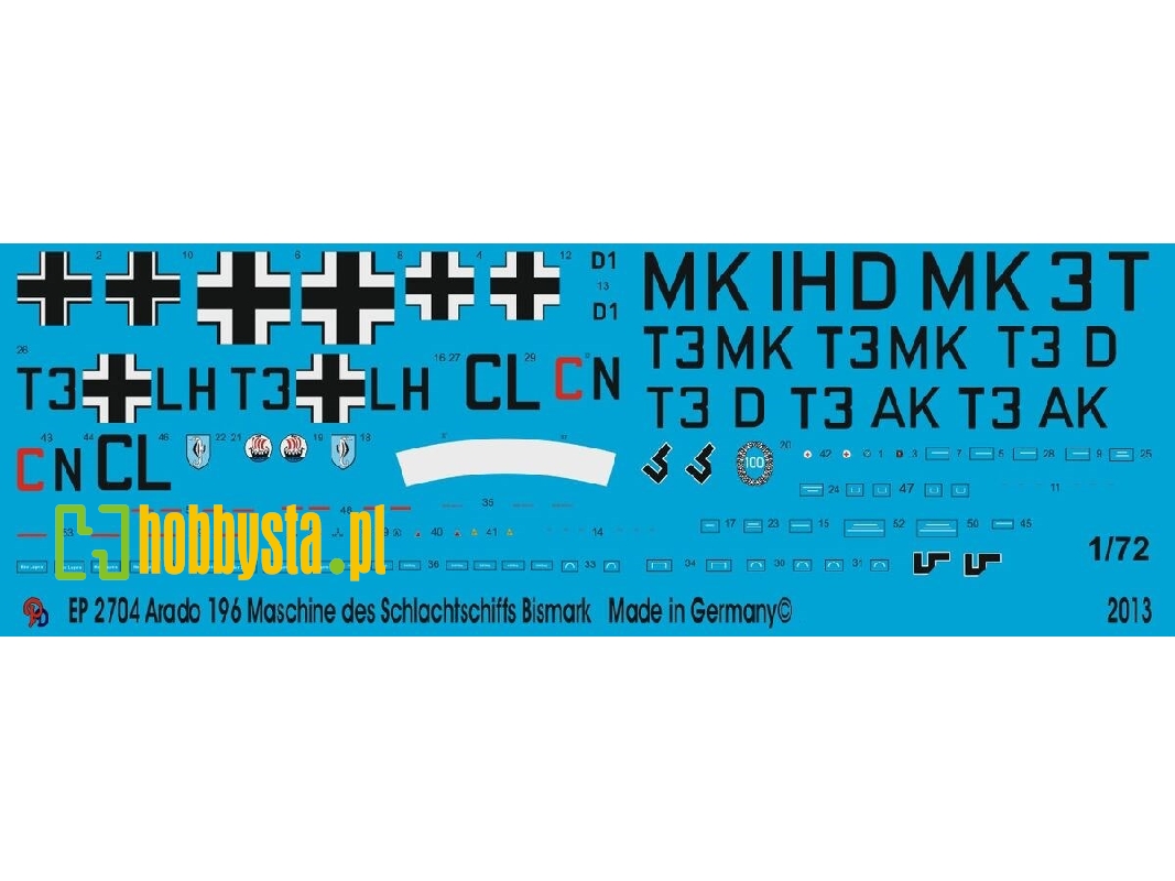 Arado 196 Bismarck Planes - zdjęcie 1