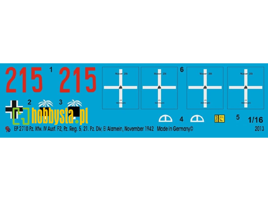 Pz. Kfw. Iv Ausf. F2, Pz. Reg. 5, 21. Pz. Div. El Alamein, November 1942 - zdjęcie 1
