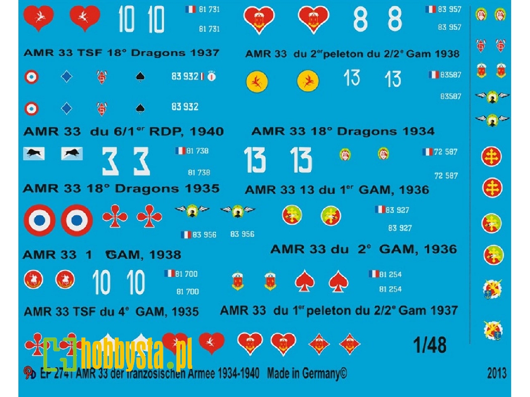 10 Amr 33 Of The French Army 1934-1940 - zdjęcie 1