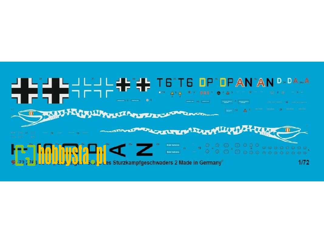 Ju 87 "snake" - Stukas Of The Sturzkampf-geschwaders 2 - zdjęcie 1