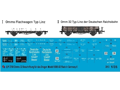 Omms 32 Correct Markings For Dragon Model 6085-02 - zdjęcie 1