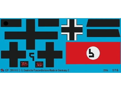 German Kv 2 Tank, 5. Tank Division - zdjęcie 1