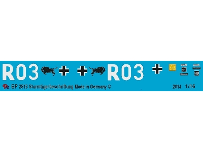 Markings For A German Sturmtiger - zdjęcie 1