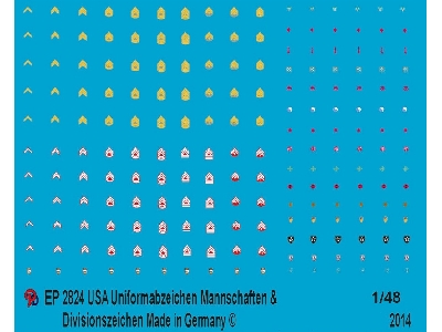 Usa Uniform Markings And Division Markings - zdjęcie 1