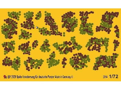Late German Tank Camouflage - zdjęcie 1