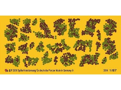 Late German Tank Camouflage - zdjęcie 1