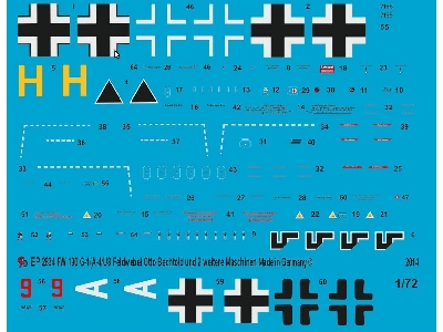 Fw 190 G-1/A4/U8 Feldwebel Otto Bechtold 7./Skg 10 - zdjęcie 1