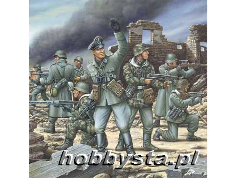 Figurki - German Mechanized Infantrymen 1944 - zdjęcie 1 Figurki - German Mechanized Infantrymen 1944 - zdjęcie 1