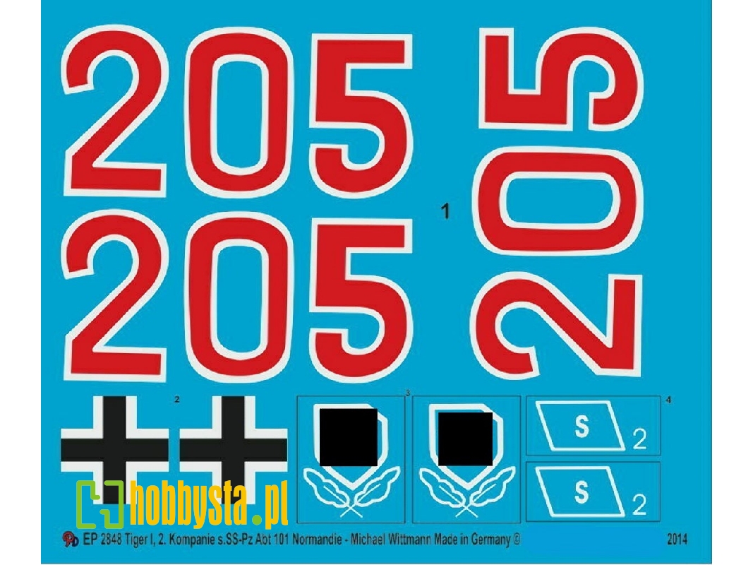 Tiger I Of Michael Wittmann, Normandy, Battle For Caen 1944 - zdjęcie 1