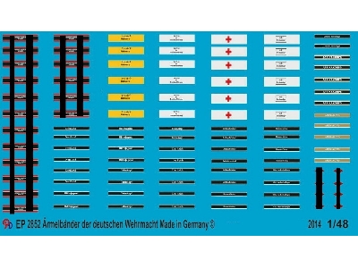 German Cuff Titles For Volkssturm And Auxilleries - zdjęcie 1