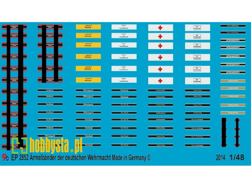 German Cuff Titles For Volkssturm And Auxilleries - zdjęcie 1
