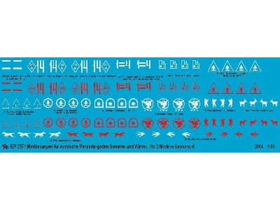 Markings For Russian Tank Brigades No. 2 - zdjęcie 1