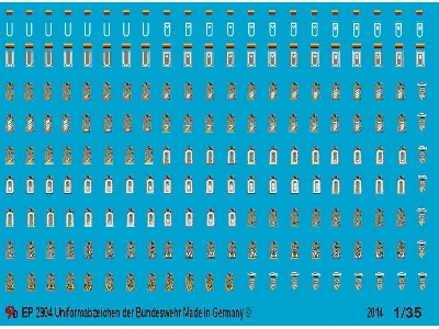 Uniform Insignia Bundeswehr New Camouflage Uniform - zdjęcie 1