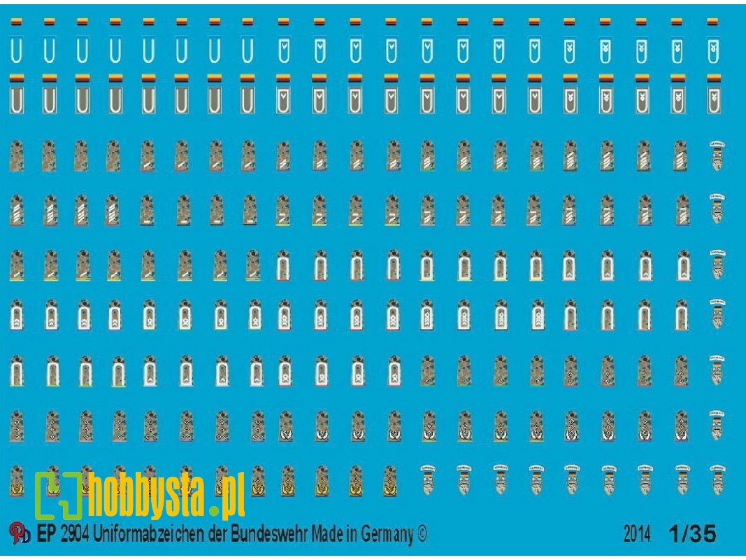 Uniform Insignia Bundeswehr New Camouflage Uniform - zdjęcie 1