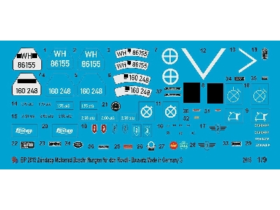Markings For The Zündapp Bike From Revell - zdjęcie 1