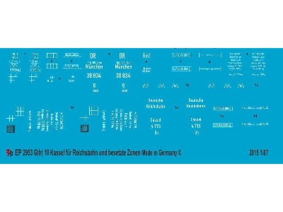 Markings For G(H) Wagon - zdjęcie 1