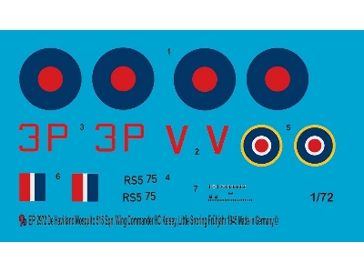 De Havilland Mosquito 515 Sqn, Wing Commander Hc Kelsey, Little Snoring Early 1945 - zdjęcie 1