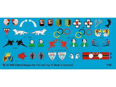 Mailings For German Type 7 C Submarines - zdjęcie 1