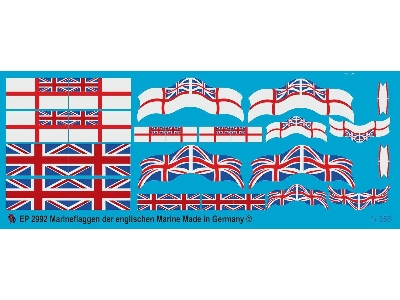 Navy Ensigns Of The English Navy, Ii World War - zdjęcie 1