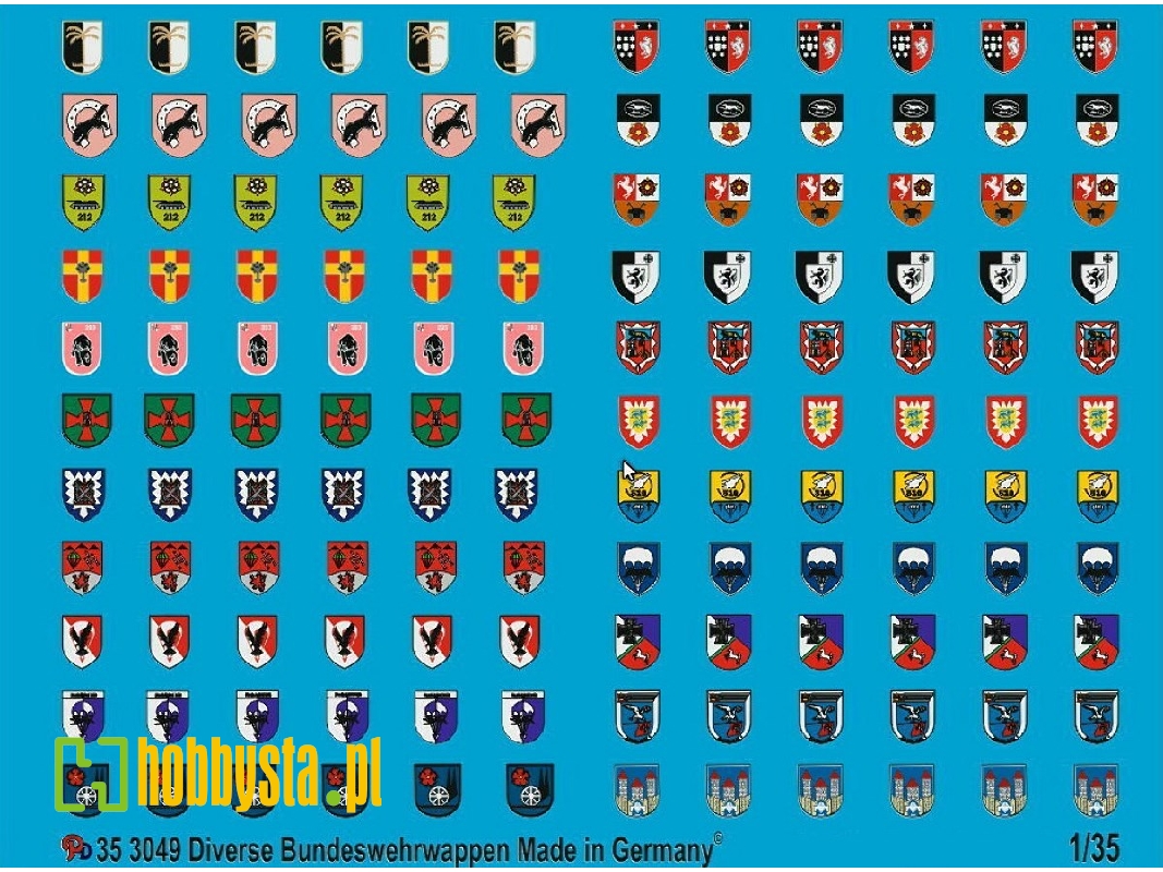 German Army (Bundeswehr) Unit Signs - zdjęcie 1