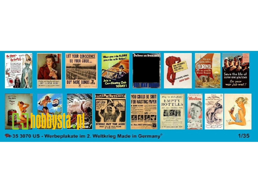 Us Trade Posters Ii World War - zdjęcie 1