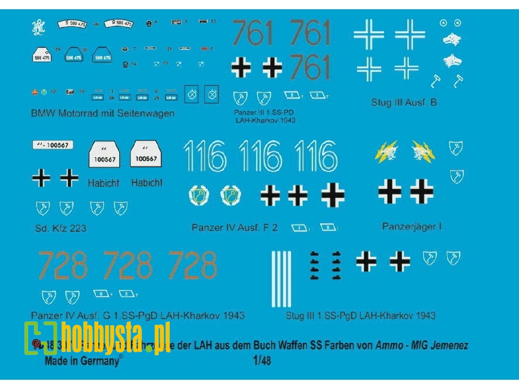 Tanks And Vehicles Out Of The Book Waffen Ss Colours From Ammo-mig - zdjęcie 1