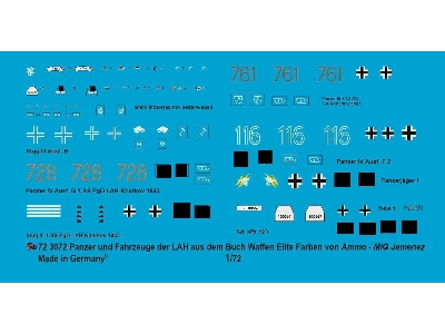 Tanks And Vehicles Out Of The Book Waffen Ss Colours From Ammo-mig - zdjęcie 1