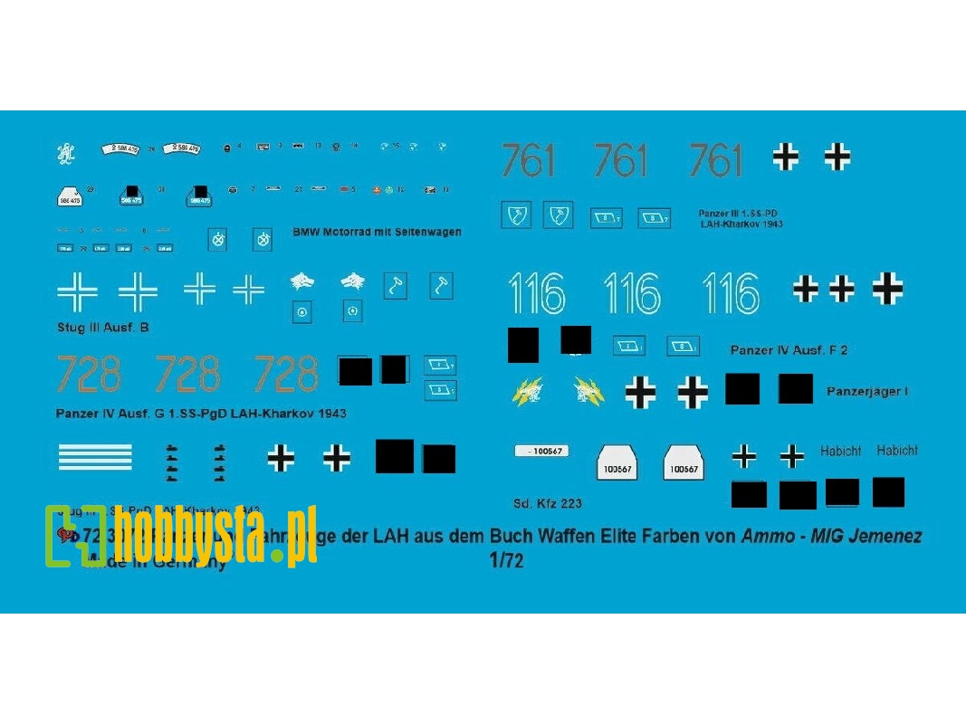 Tanks And Vehicles Out Of The Book Waffen Ss Colours From Ammo-mig - zdjęcie 1