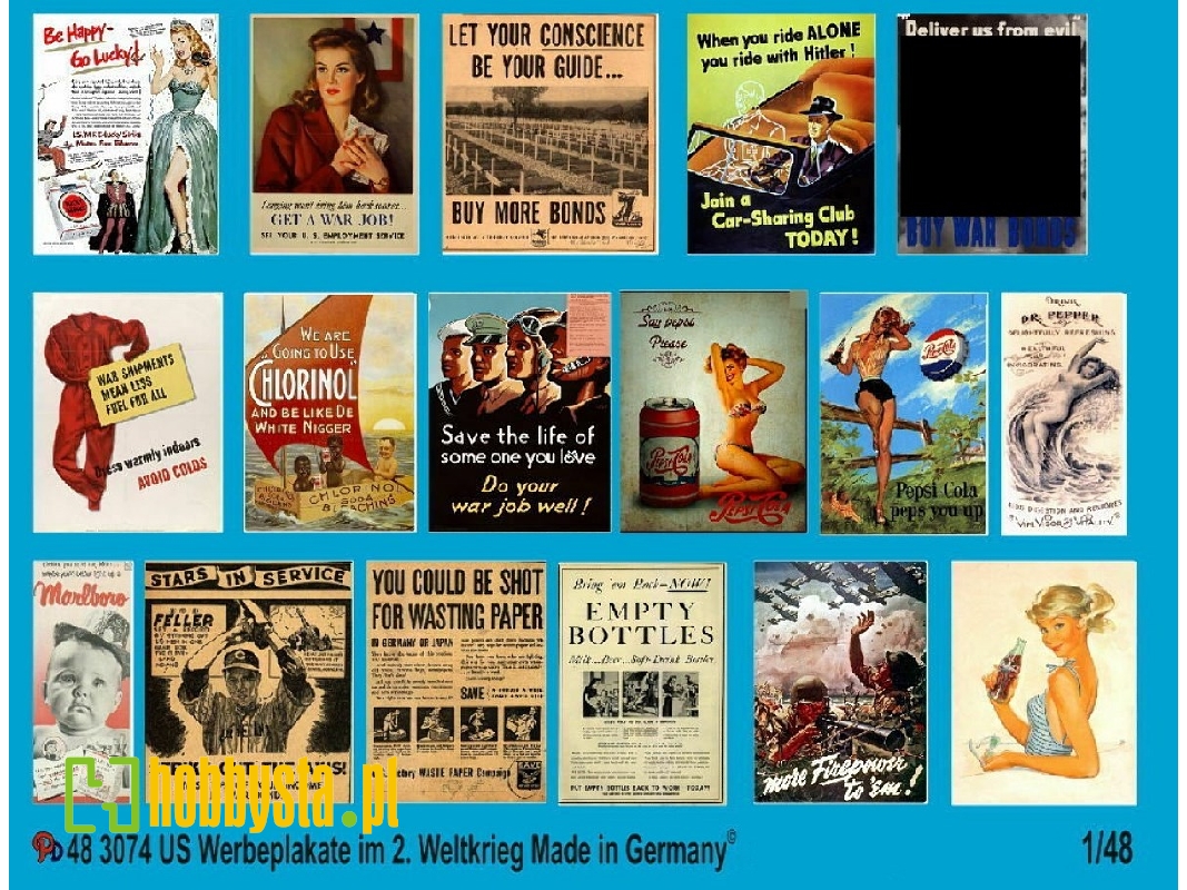 Us Trade Posters Ii World War - zdjęcie 1