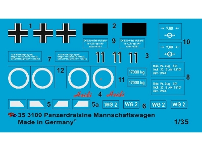 German Tank Draisine Soldier Transport - zdjęcie 1
