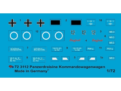 German Tank Drasine Commando Car - zdjęcie 1