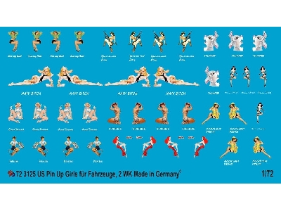 Pin Up Girls For Us Vehicles And Tanks Ii World War - zdjęcie 1