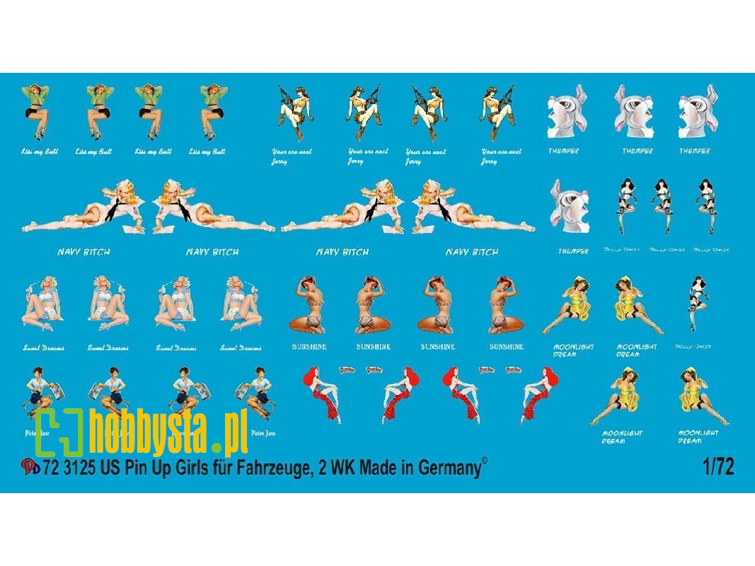 Pin Up Girls For Us Vehicles And Tanks Ii World War - zdjęcie 1