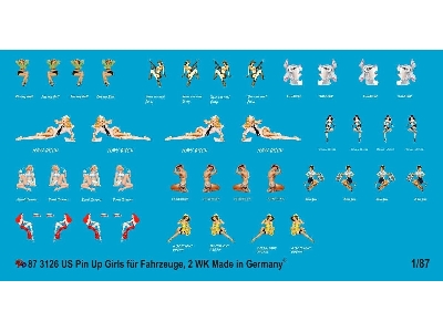 Pin Up Girls For Us Vehicles And Tanks Ii World War - zdjęcie 1