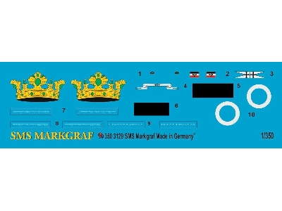 Sms Ship Of The Line Markgraf I World War - zdjęcie 1