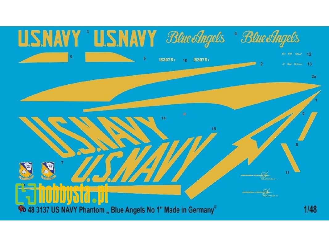 Us Navy Phantom "blue Angels" No. 1 - zdjęcie 1
