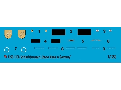 German Ship Of The Line Sms Lützow - zdjęcie 1