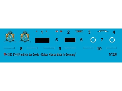 Sms Friedrich Der Grosse Battleship Of The Kaiser Class - zdjęcie 1