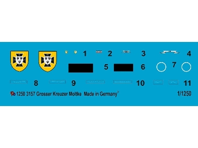 Great Cruiser Moltke 1911 - zdjęcie 1