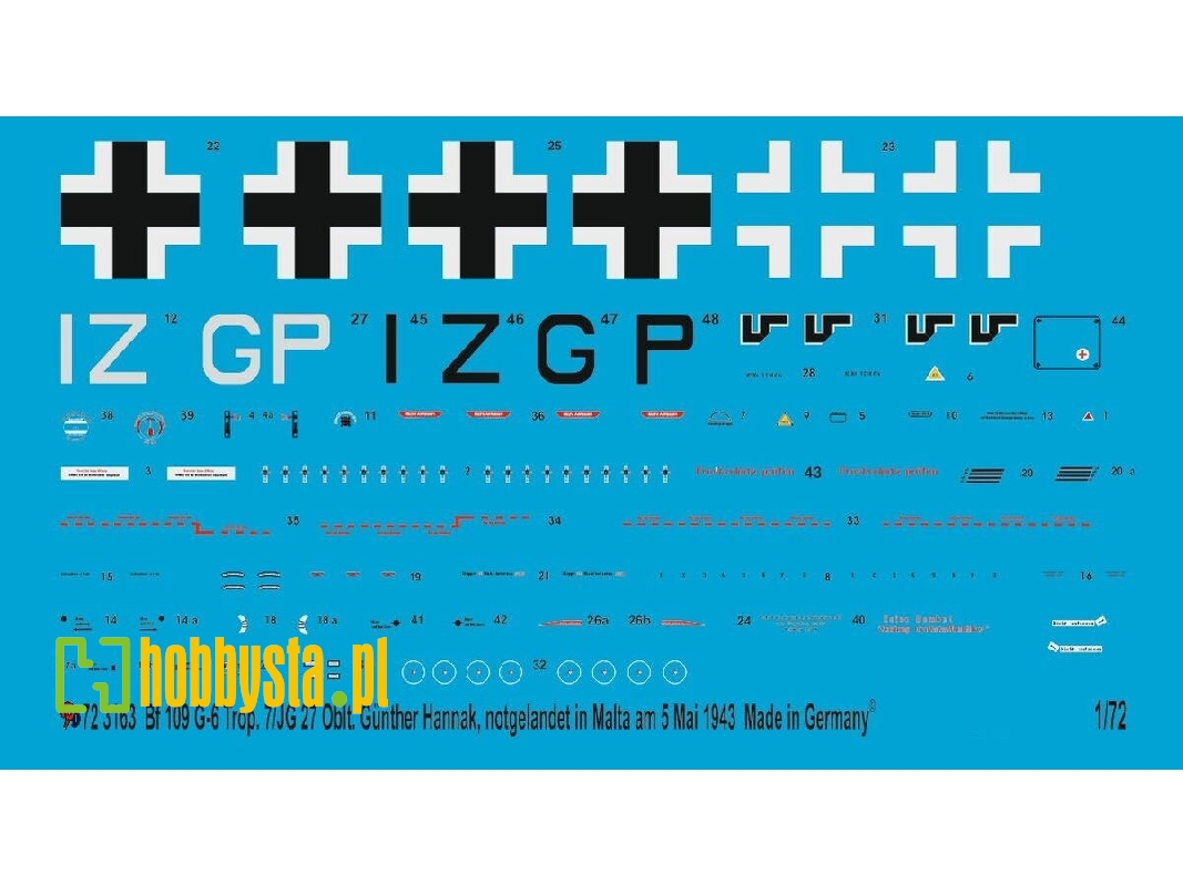 Bf 109 G-6 Trop W. Nr. 18046 Oblt. GĂĽnther Hannak 7/Jg27 Crash Landed In Malta - zdjÄ™cie 1