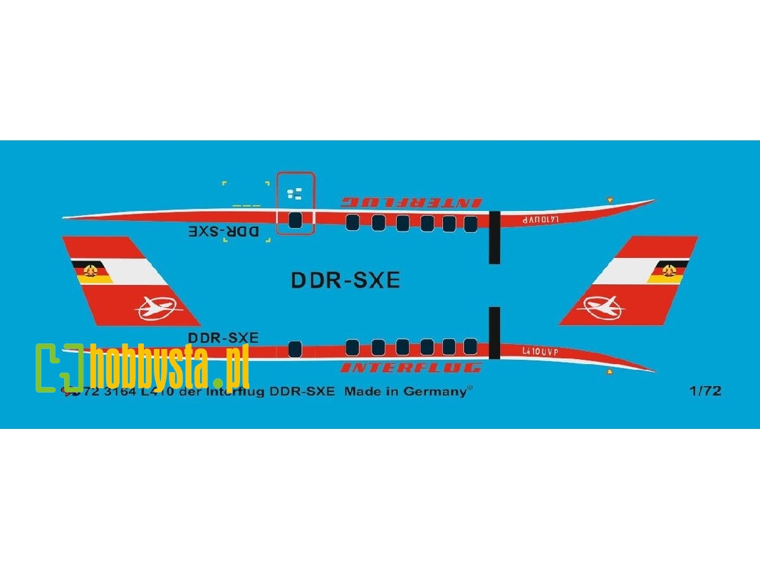 L-410 Interflug Markings - zdjęcie 1