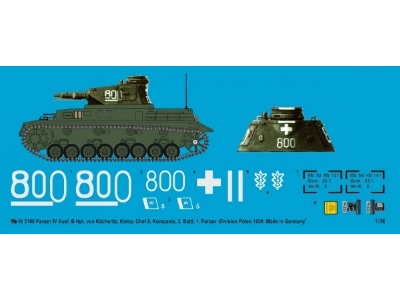 Panzer Iv Ausf. B Hpt. Von Köcheritz, Kp-chef, 8. Company, 2. Bat. 1. Pd - zdjęcie 1
