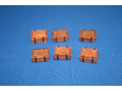 6 Ammo Baskets For The German Ifh 18 Gun - zdjęcie 1