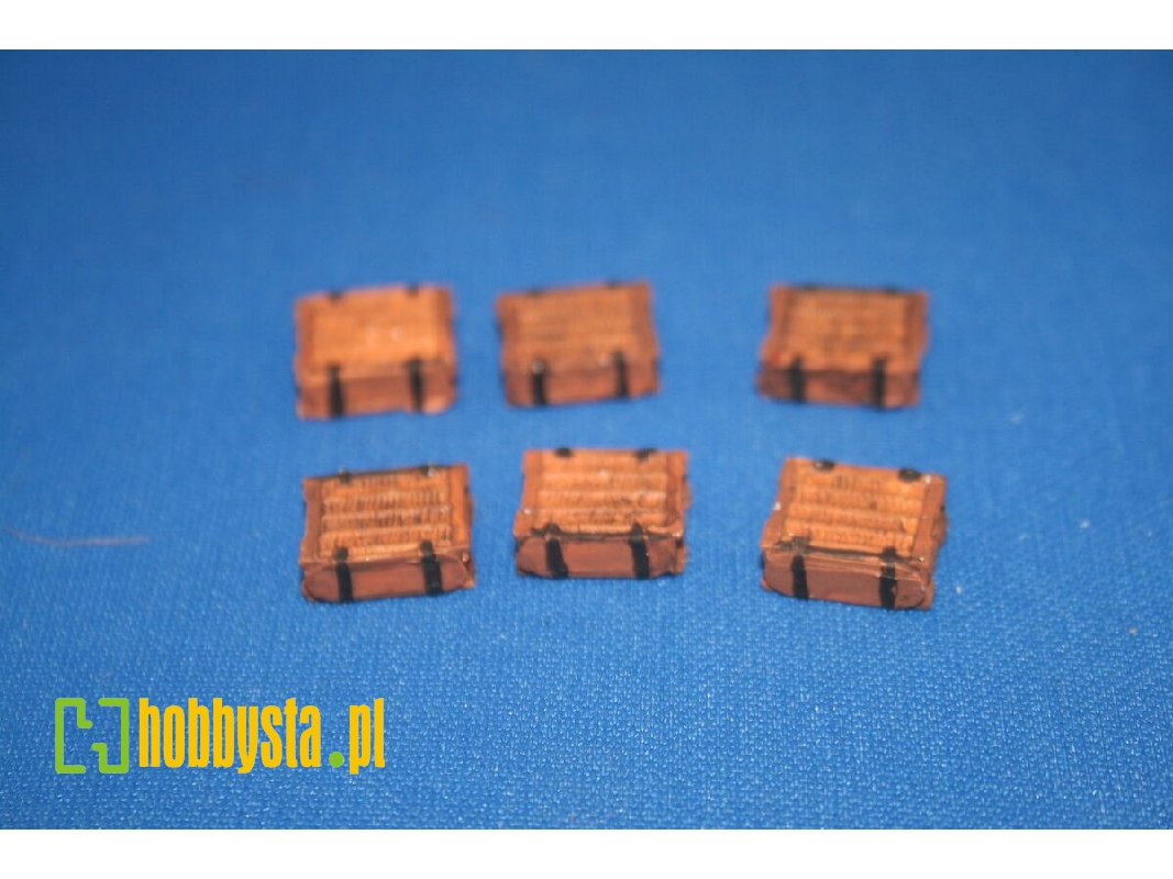 6 Ammo Baskets For The German Ifh 18 Gun - zdjęcie 1