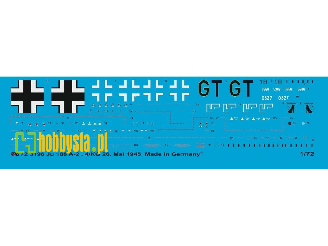 Ju 188 A-2 4/Kg 26, May 1945 - zdjęcie 1