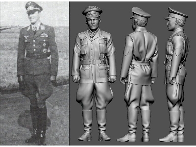 Stuka Ace Paul Werner Hozzel - zdjęcie 1