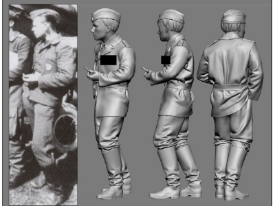 Afrika Wwii Jg 27  Günther Steinhausen (3d-printed) - zdjęcie 1