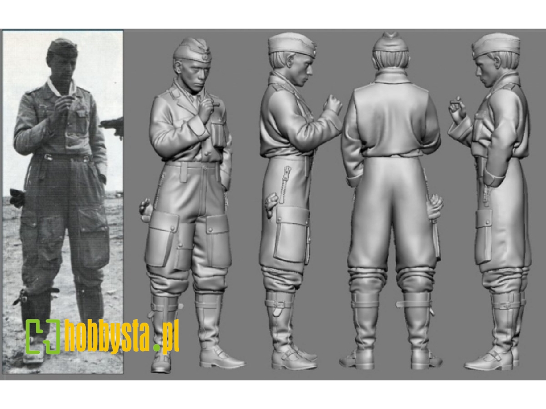 Afrika Wwii Jg 27 Gerhard Homuth (3d-printed) - zdjęcie 1