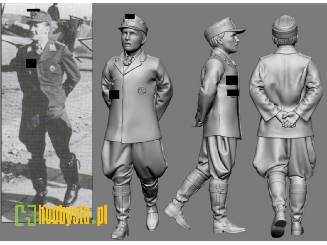 Afrika Wwii Jg 27 Werner Schröer (3d-printed) - zdjęcie 1